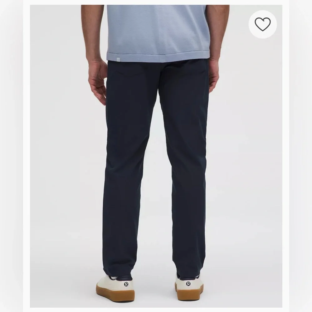 Lululemon ABC Dark Blue Trousers (Size: 32”)